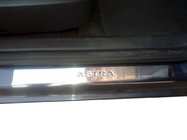 Opel Astra H 2004-2013 Seuils de porte Omsa (4 pcs, inox) photo 3