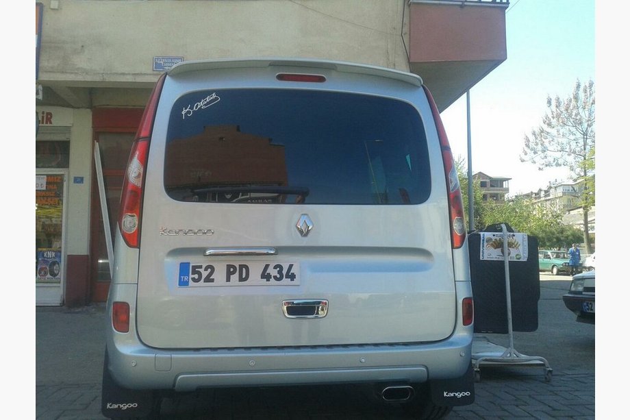 Renault Kangoo 2008–2020 Aileron arrière Anatomico (apprêté pour peinture) Photo 2