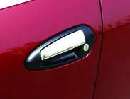 Fiat Punto Grande/EVO 2006-2018 Couvre-poignées de Porte Chromés (4 portes, Acier Inoxydable) photo 2