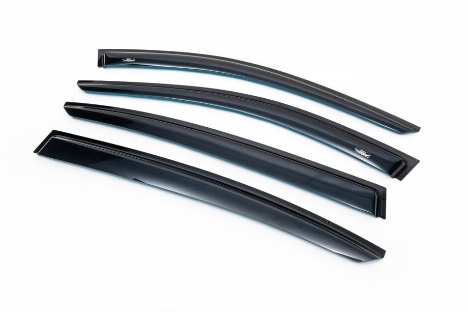 BMW 7 Series F01/F02 2008-2015 Déflecteurs de Vitres F02 (4 pcs, HIC) Image