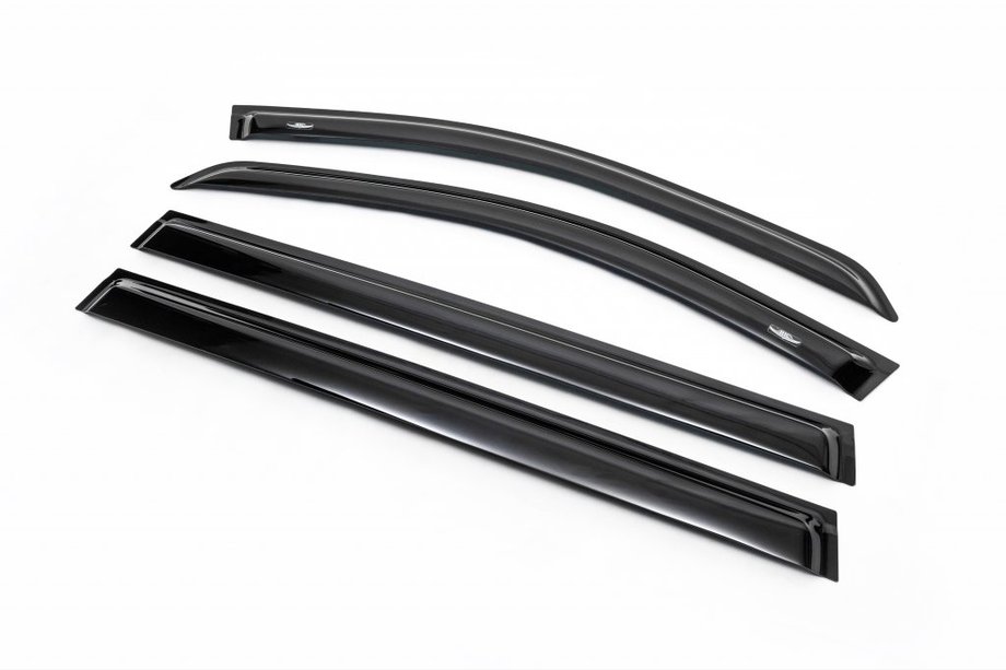 Mercedes GL class X164 2006-2012 Déflecteurs de Fenêtre (4 pcs, HIC) Photo 5