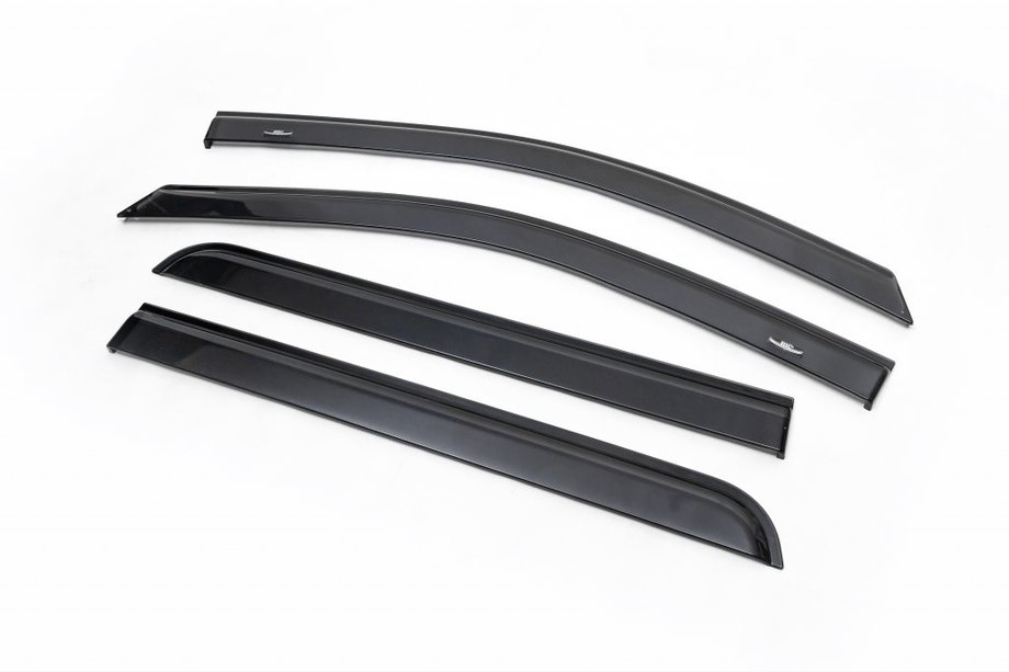 Nissan Navara/NP300 2016- Déflecteurs de Fenêtre (4 pcs, HIC) Image