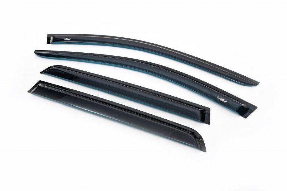 Volvo XC90 2002-2014 Déflecteurs de Fenêtre (4 pcs, HIC) Image