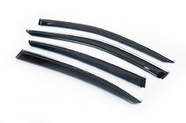 Volkswagen Passat B8 2015-2023 Déflecteurs de Vitres avec Moulure Chromée SD (4 pcs, HIC) photo 1