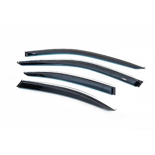 Déflecteurs de Vitres avec Moulure Chromée SD (4 pcs, HIC) photo 1