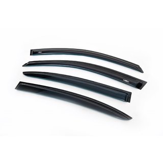 Déflecteurs de Fenêtre (4 pcs, HIC) Skoda Superb 2001-2009 photo 1