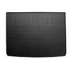 Dacia Duster 2008-2018 Tapis de coffre en caoutchouc Stingray (roue de secours dans le coffre) photo 1