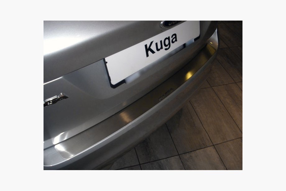 Ford Kuga 2008-2013 Protection de pare-chocs arrière Natanika (inox) Image