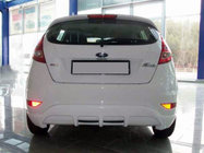 Ford Fiesta 2008-2017 Cache pare-chocs arrière Meliset (apprêté pour peinture) photo 1
