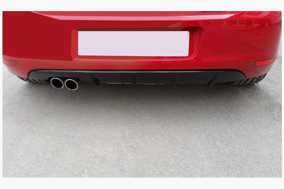 Volkswagen Golf 7/E-Golf 2012-2020 Extension de diffuseur arrière (ABS, Noir) Image