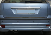 Ford Focus II 2005-2008 Baguette de coffre (HB, inox) photo 2