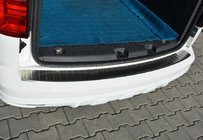 Volkswagen Caddy 2015-2020 Protection de Pare-chocs Arrière OmsaLine Inox photo 1