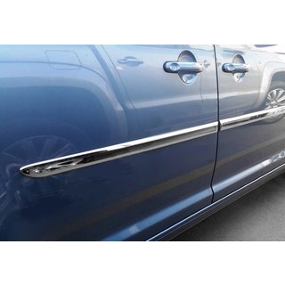 Couvre-moulures (empattement court, 4 pcs, inox) Volkswagen Caddy 2015-2020 photo 1