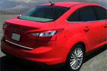 Ford Focus III 2011-2017 Baguette de coffre 2011-2014 (Berline, inox) photo 1