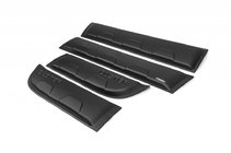 Renault Duster 2008–2017 Moulures de porte lisses (4 pcs, plastique) EuroCap - Turquie photo 1