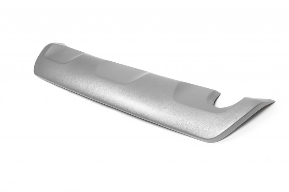 Renault Duster 2018-2024 Cache pare-chocs arrière (ABS, gris) Image