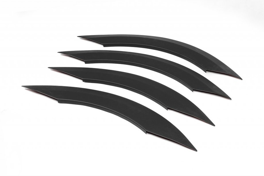 Mercedes Sprinter W907/W910 2018- PROMO! Extensions d'ailes (4 pcs, noires) Image