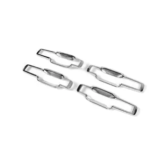 Couvre-poignées de porte chromés (4 pcs, plastique) photo 2