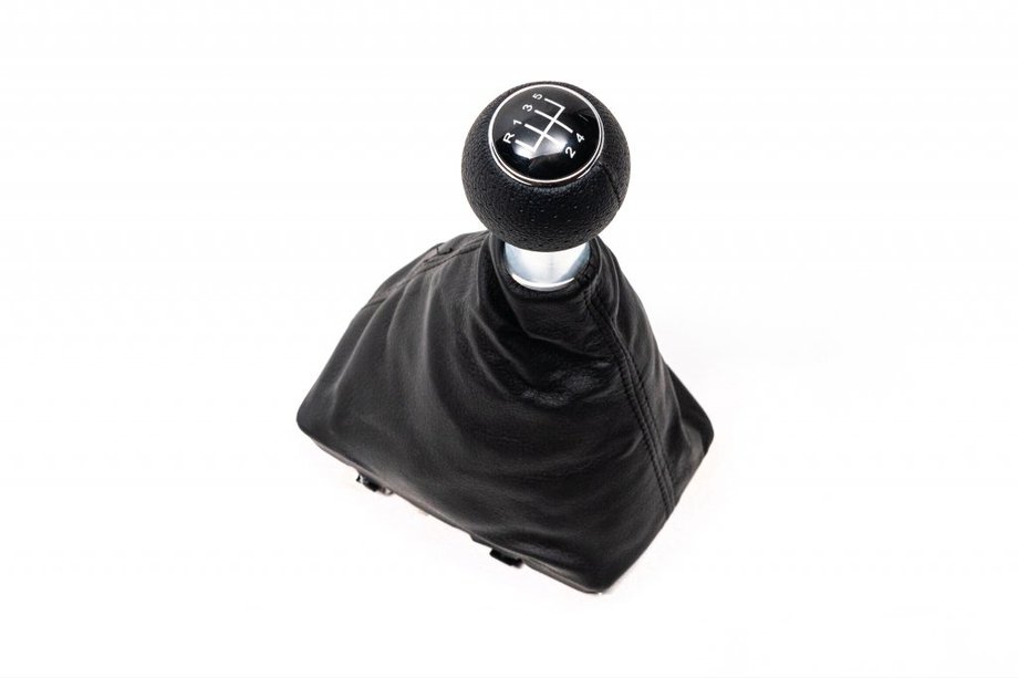 Audi A4 B8 2007-2015 Pommeau de vitesse + Soufflet de levier (Similicuir) Image