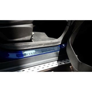 Seuils de porte OmsaLine (4 pcs, inox) Ford Courier 2014-2023 photo 2