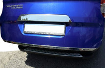 Ford Courier 2014-2023 Baguette de coffre inox photo 1
