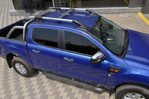 Ford Ranger 2011–2022 Barres de toit avec barres transversales (2 pcs) photo 1