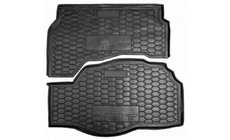 Ford Fusion 2002-2012 Tapis de coffre 2 pièces (plastique) Hybrit (SD) photo 1