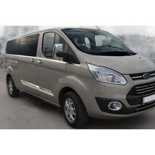 Moulures de porte OmsaLine (5 pcs, inox) Ford Custom 2013-2022 photo 1
