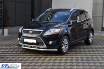 Ford Kuga 2008-2013 Protection Avant ST008 (Inox) photo 2