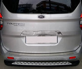 Ford Courier 2014-2023 Baguette chromée au-dessus de la plaque d'immatriculation (inox) Carmos - Acier Inoxydable Turc photo 3
