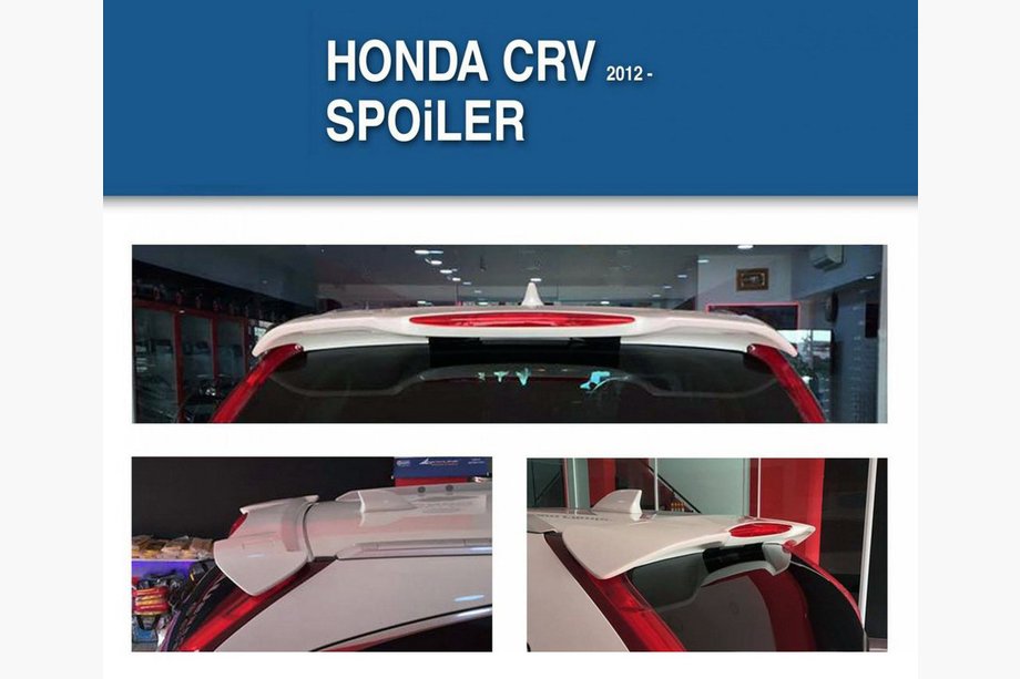 Honda CRV 2012-2016 Aileron Niken (apprêté pour peinture) Image