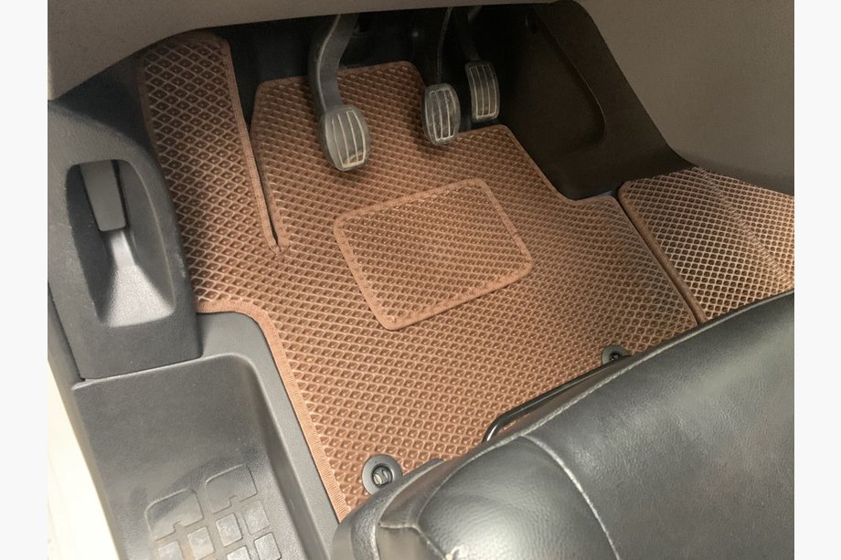 Peugeot Expert 2017- Tapis de sol en polyuréthane (2 pcs, EVA, brique) 1+1 Photo 2