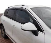 Volkswagen Tiguan 2007-2016 Déflecteurs de Fenêtre avec Moulure Chromée (4 pcs, Niken) photo 1