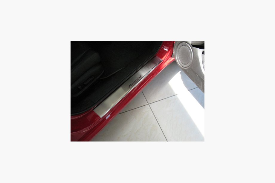 Honda Accord VII 2002-2007 Seuils de porte Natanika Premium (4 pcs, inox) Image