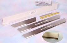 Honda CRV 2001-2006 Seuils de porte Natanika Standard (4 pcs, inox) photo 1