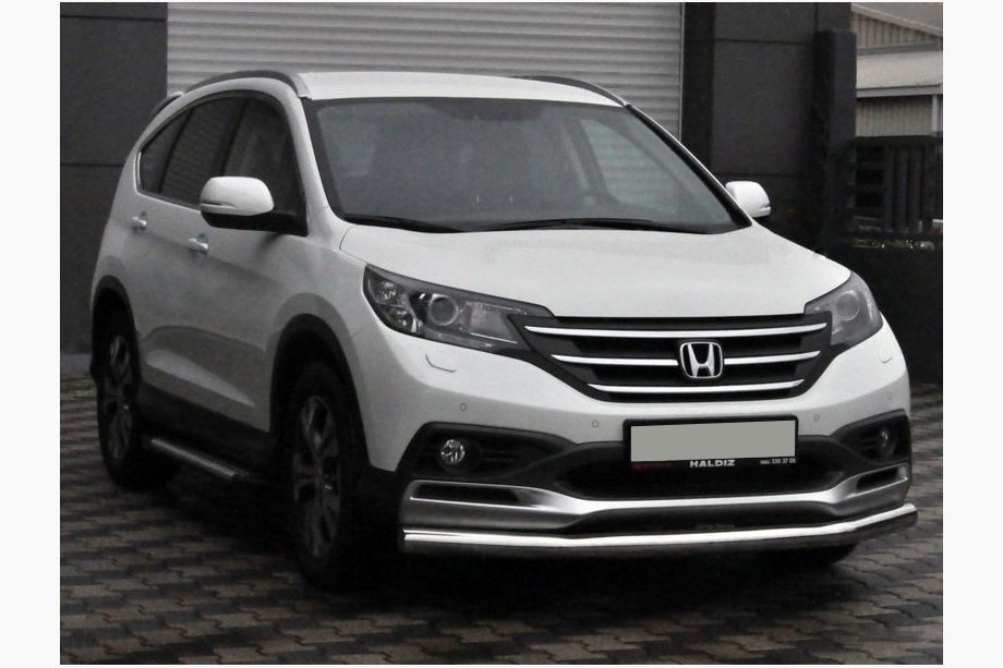 Honda CRV 2012-2016 Protection Avant ST008 (Inox) Image