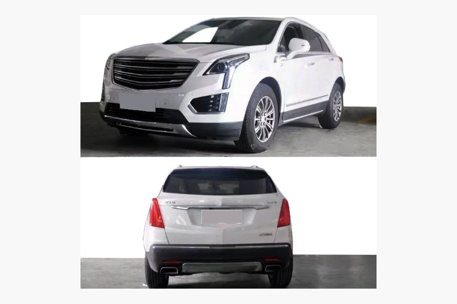 Cadillac XT5 2016- Extensions avant et arrière (2 pcs) Image
