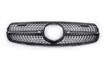 Mercedes GLC X253 2015-2022 Calandre Avant Diamond Black (2015-2019) Avec emplacement pour caméra photo 2