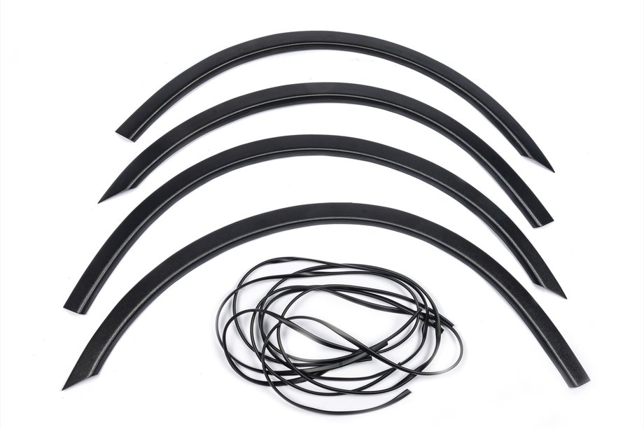 Opel Vectra C 2002-2008 Extensions d'ailes SD (4 pcs, noires) Photo 3