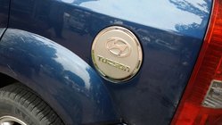 Hyundai Tucson JM 2004- Cache Réservoir Acier Inoxydable photo 5