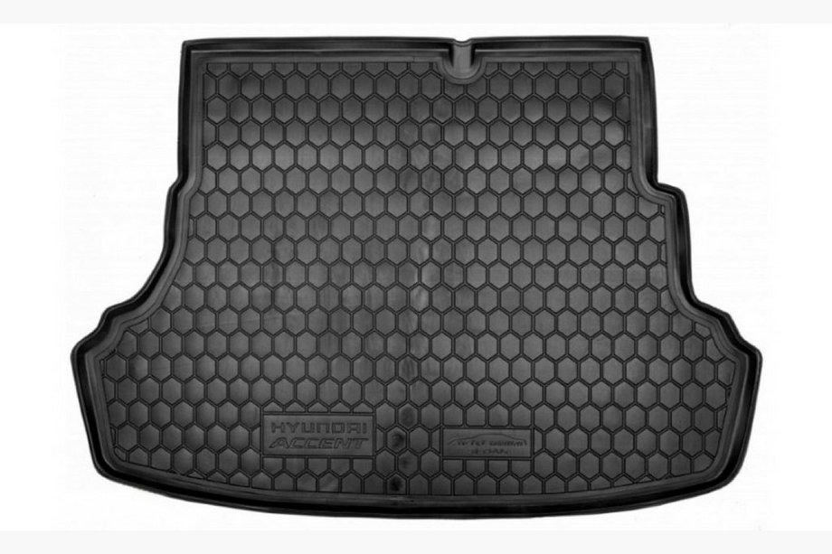 Hyundai Accent 2006-2010 Tapis de Coffre SD (Autogumm, Plastique) Image