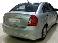 Hyundai Accent 2006-2010 Cache inférieur arrière (apprêté pour peinture) photo 1