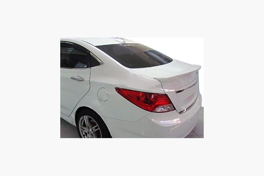 Hyundai Accent 2011-2017 Aileron Meliset (apprêté pour peinture) Image