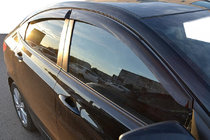 Hyundai Accent 2011-2017 Déflecteurs de Fenêtre (Sedan, 4 pcs, Cobra) photo 1