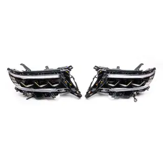 Phares Avant Lexus-Design-3-LED V1 (2017+, Lot de 2) Toyota Land Cruiser Prado 150 2009-2023 photo 1