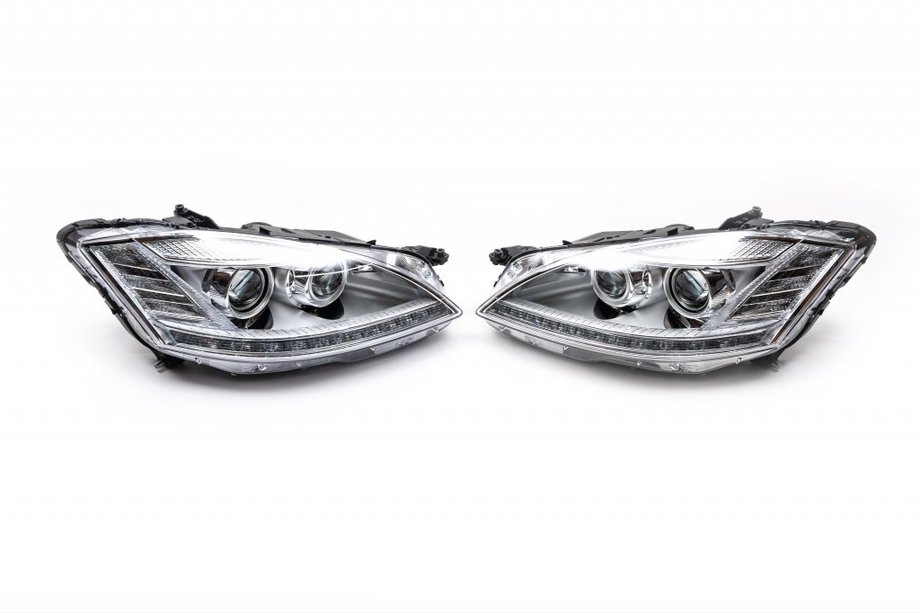 Mercedes S-class W221 2005-2013 Phares Avant Restylage (Kit) Photo 3
