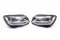 Volkswagen T6 2015-2024 Phares avant avec feux de jour LED 2015-2019 (Argent, 2 pcs) photo 1