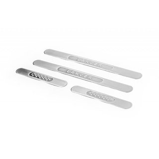 Couvre-seuils de porte (Modèle étroit, 4 pcs, Inox) photo 1
