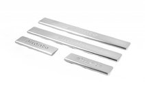 Kia Picanto 2004-2011 Seuils de porte OmsaLine (4 pcs, inox) photo 1