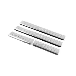 Seuils de porte OmsaLine (4 pcs, inox) Kia Soul I 2008-2013 photo 1